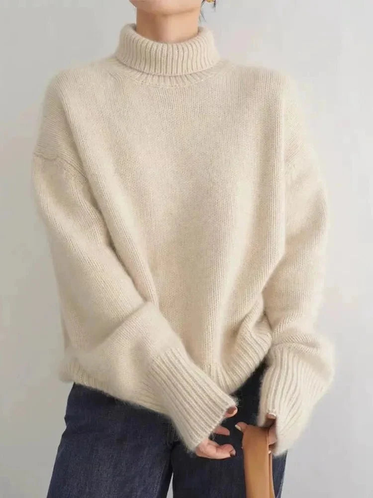 Amy | Maglione casual a collo alto