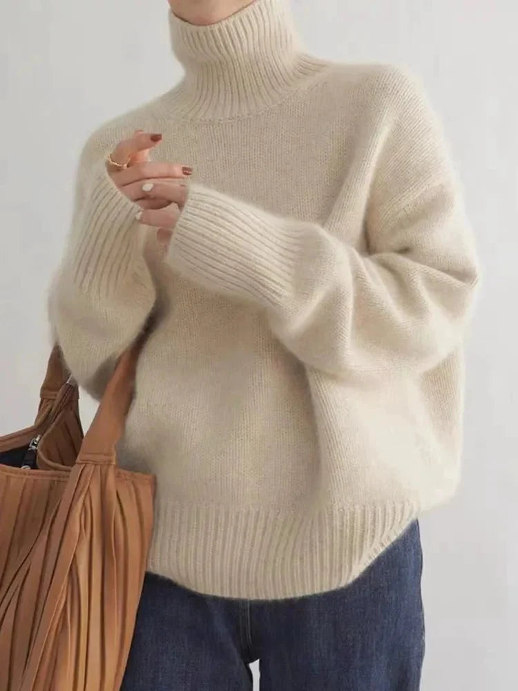 Amy | Maglione casual a collo alto