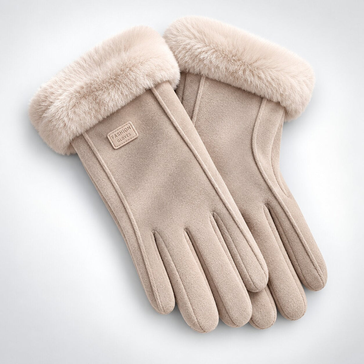 KuschelHand | Guanti Invernali da Donna in Pelle di Agnello