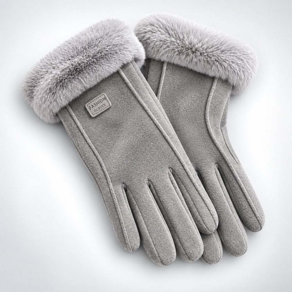 KuschelHand | Guanti Invernali da Donna in Pelle di Agnello